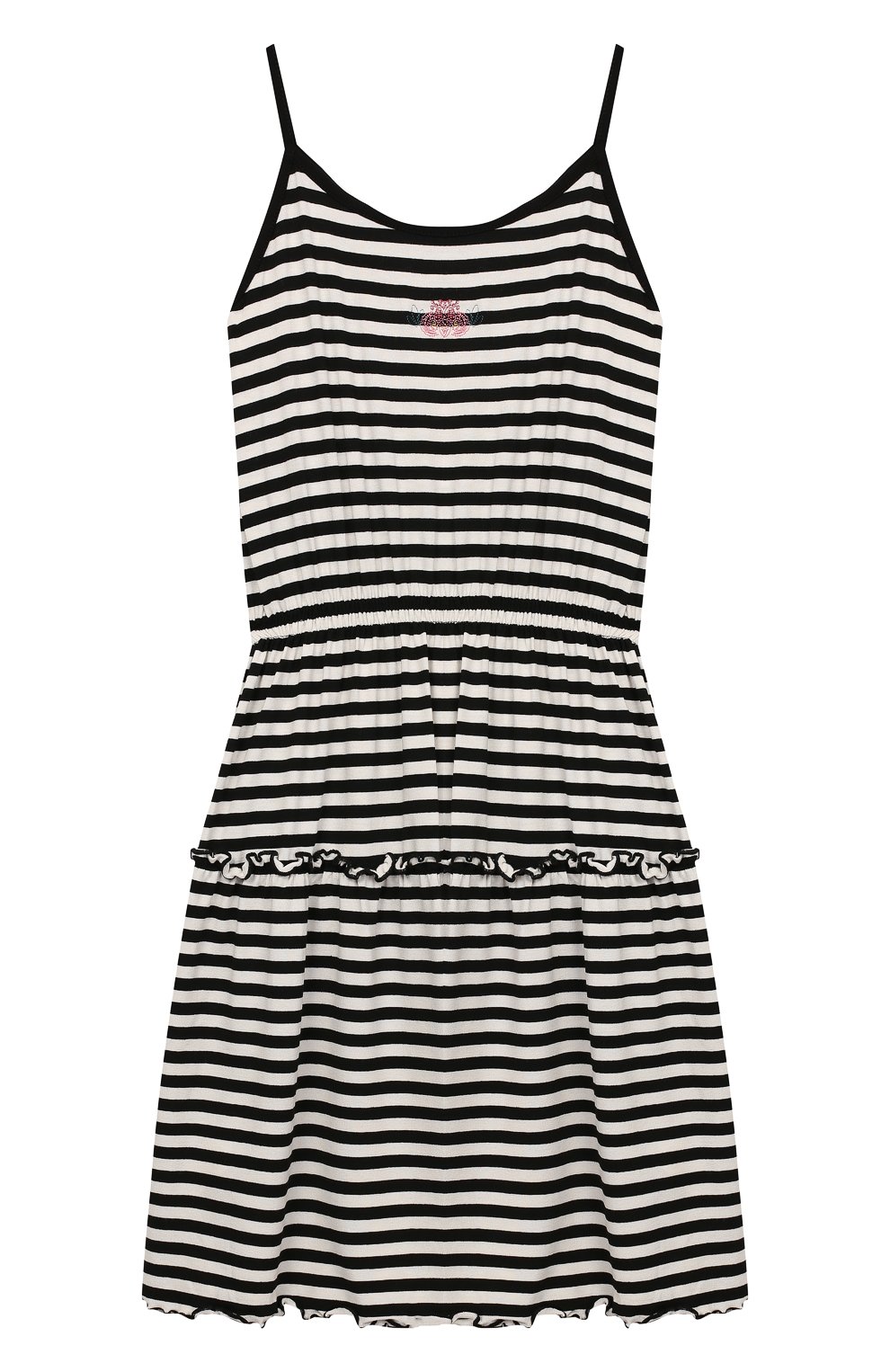 Сарафан из вискозы PAADE MODE черно-белого цвета по цене 9380 руб., арт. 92038/10Y-16Y, фото 1 Сарафан из вискозы PAADE MODE, арт. 92038/10Y-16Y, фото 1