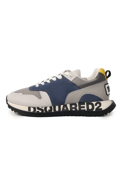 Кожаные кроссовки DSQUARED2, арт. SNM0213 015B0380, фото 4