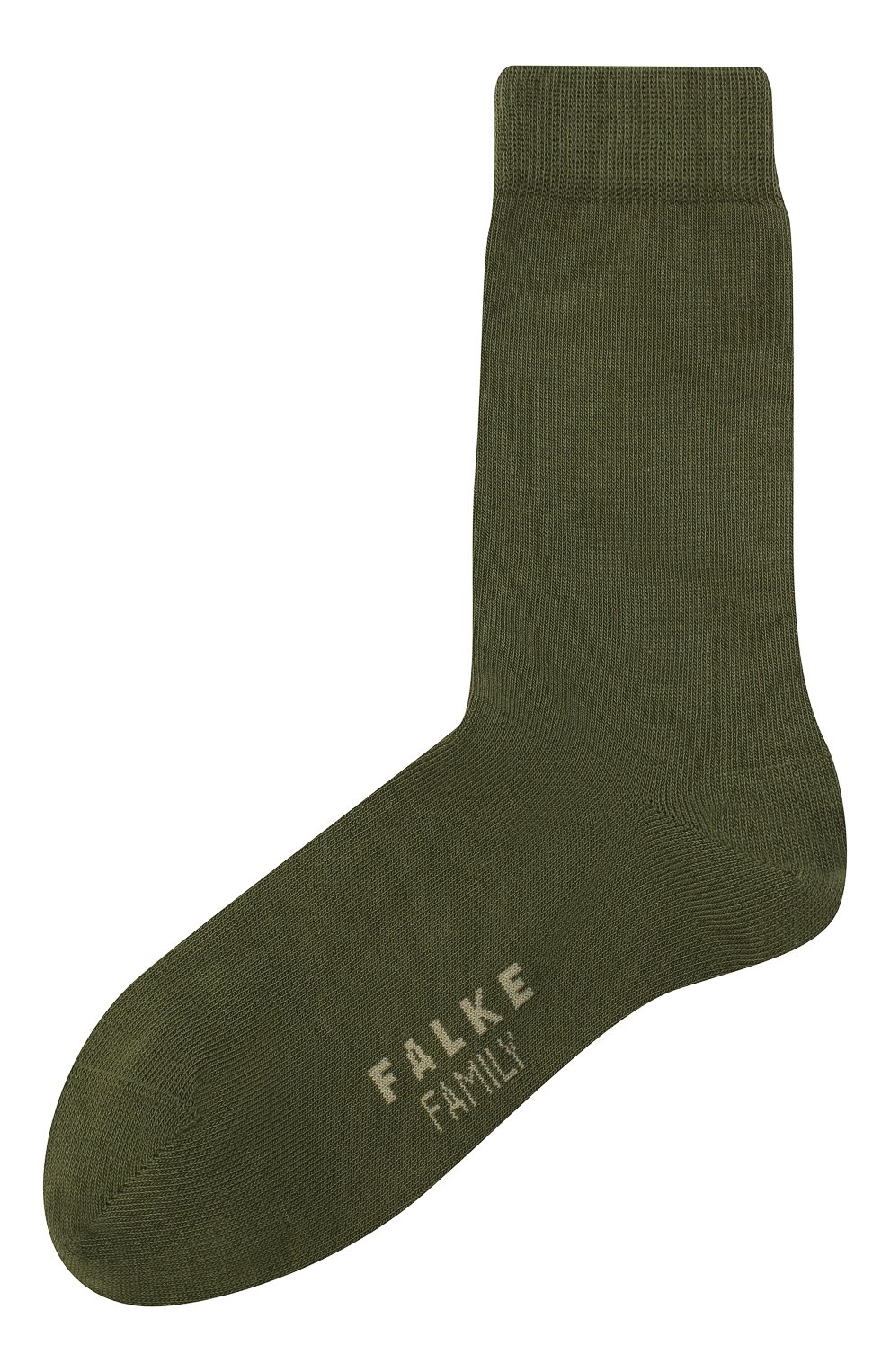 Хлопковые носки FALKE темно-зеленого цвета по цене 1360 руб., арт. 47675., фото 1 Хлопковые носки FALKE, арт. 47675., фото 1