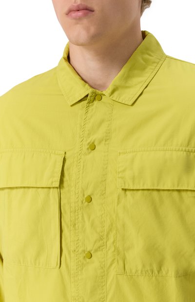 Хлопковая куртка-рубашка C.P. COMPANY, арт. 18CM0S237A005691G, фото 5