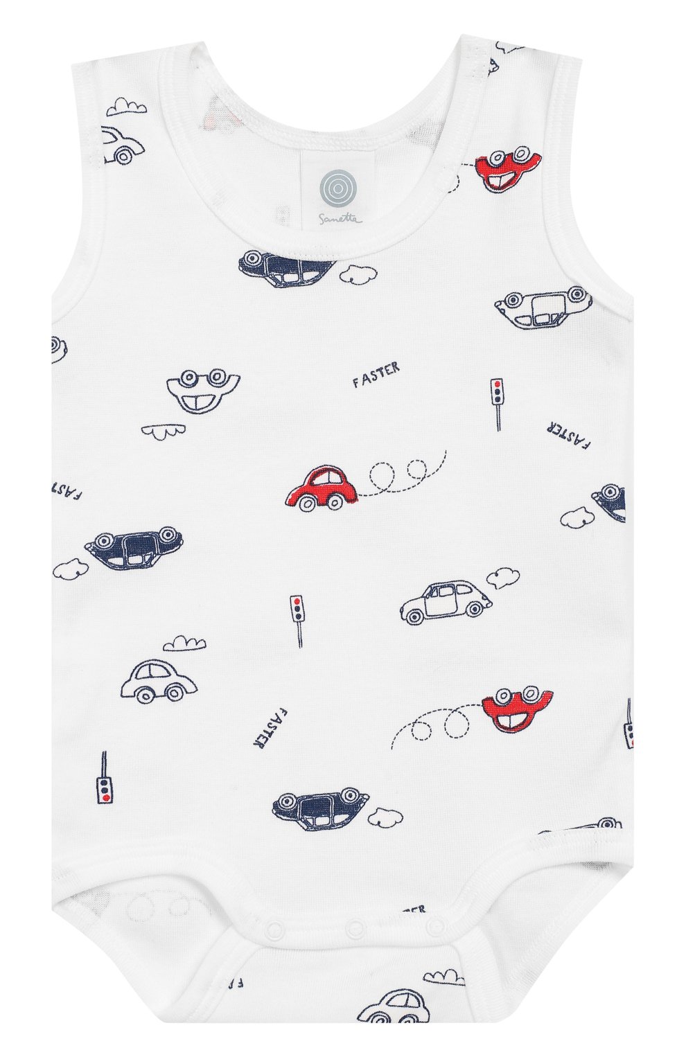 Хлопковое боди SANETTA, арт. 322608, фото 1