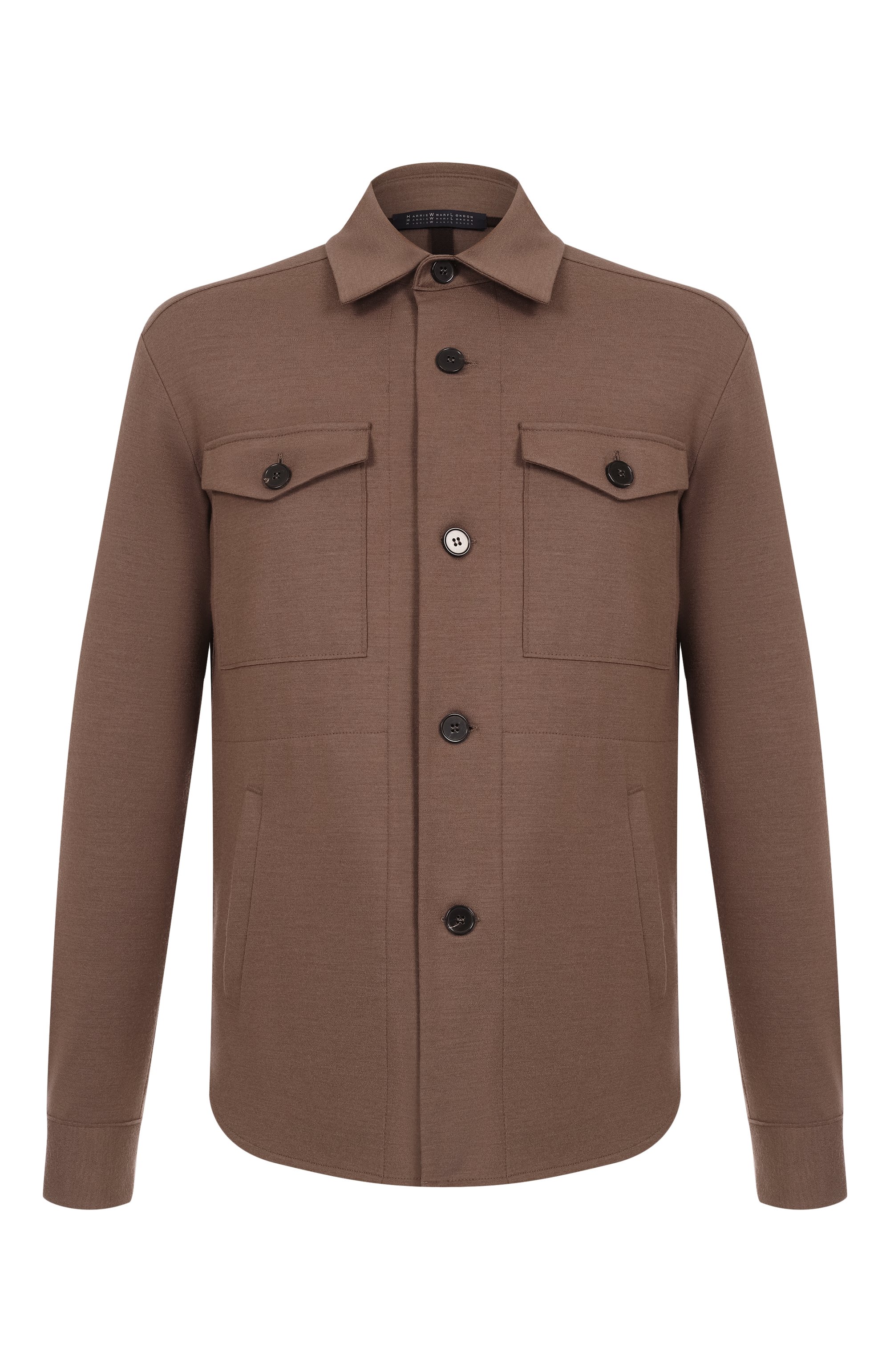 Шерстяная куртка-рубашка HARRIS WHARF LONDON, арт. C9320MYM, фото 1