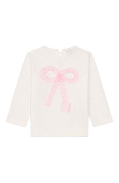 Хлопковый лонгслив MONNALISA, арт. 39F609
