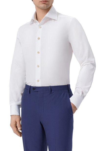 Хлопковая сорочка KITON, арт. UCIH06601, фото 3