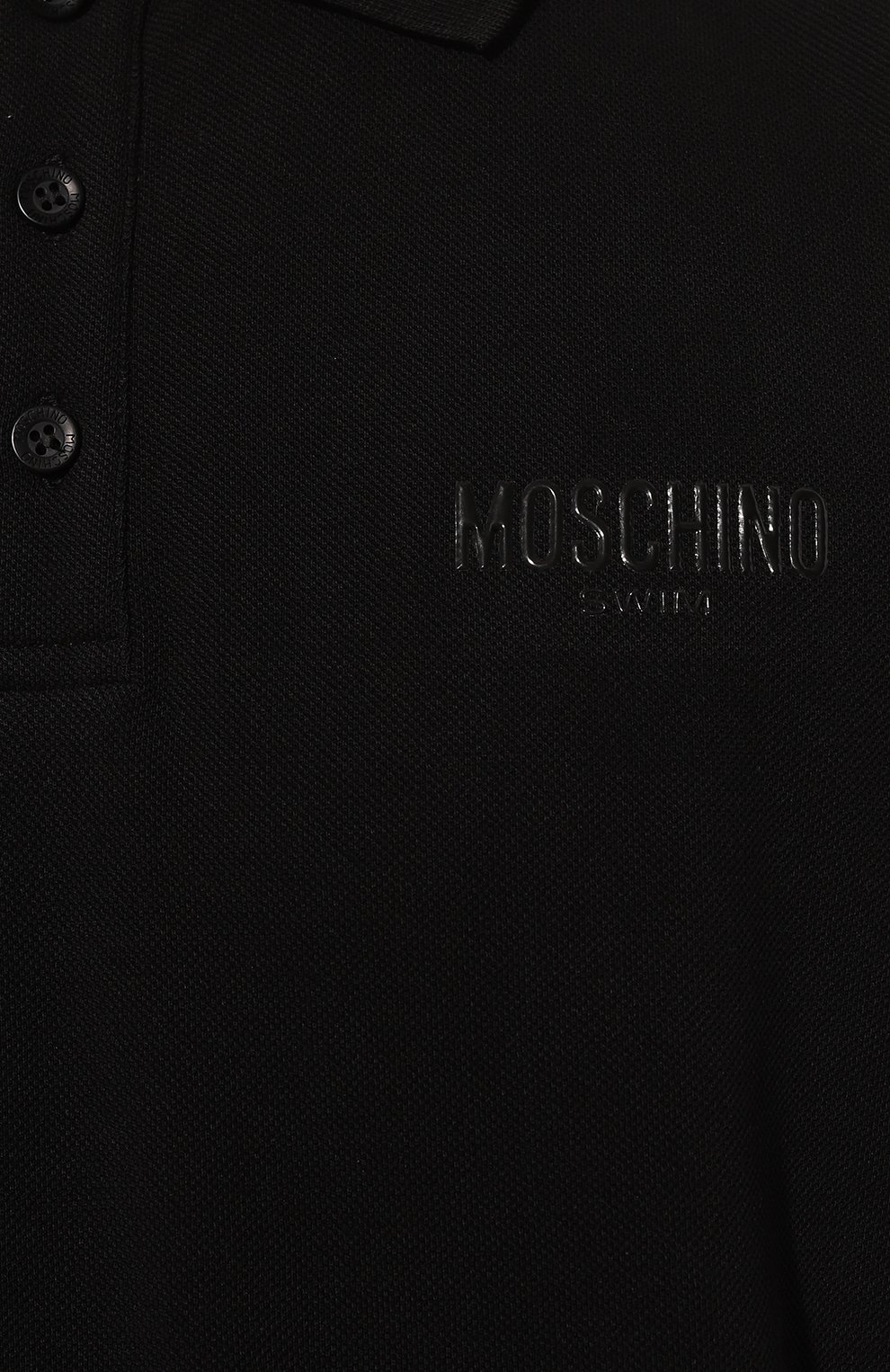 Хлопковое поло MOSCHINO, арт. A1604/9309, фото 5