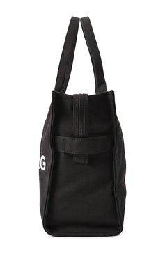 Женская сумка the tote bag large MARC JACOBS (THE) черного цвета, арт. M0016156 | Фото 4 (Сумки-технические: Сумки-шопперы; Материал: Текстиль; Размер: large; Материал сплава: Проставлено; Драгоценные камни: Проставлено; Нос: Не проставлено)
