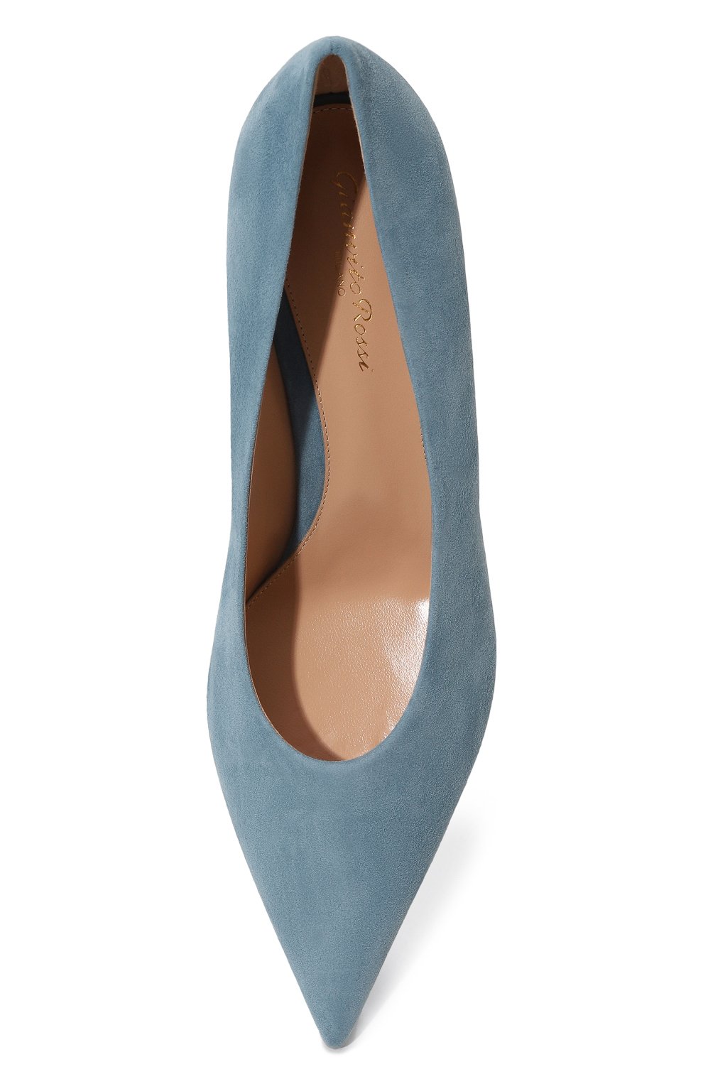 Замшевые туфли robbie 55 GIANVITO ROSSI, арт. G22273.55RIC.CAMANTB, фото 6