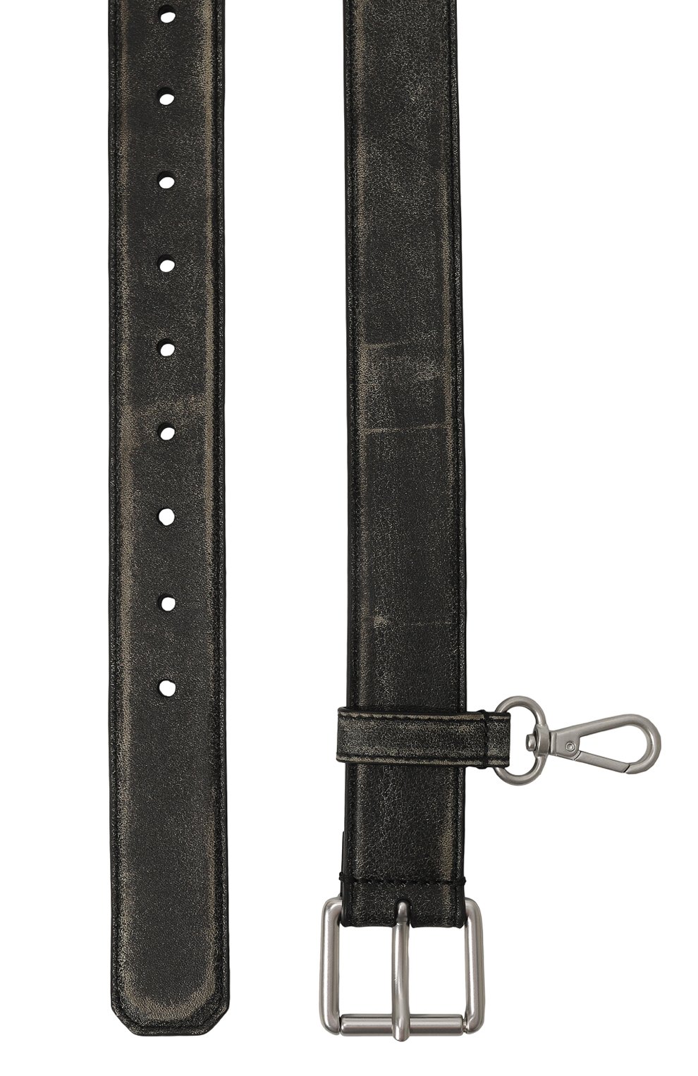 Замшевый ремень MM6 черного цвета по цене 42400 руб., арт. SA6TP0018/P4792, фото 3 Замшевый ремень MM6, арт. SA6TP0018/P4792, фото 3