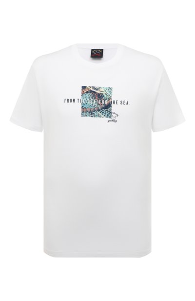 Хлопковая футболка PAUL&SHARK, арт. 23411063, фото 1