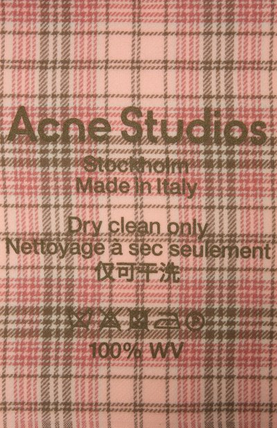 Шерстяной шарф ACNE STUDIOS, арт. CA0082/W, фото 3