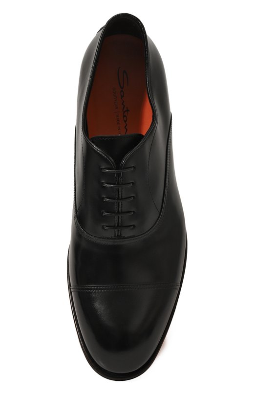 фото Кожаные оксфорды santoni