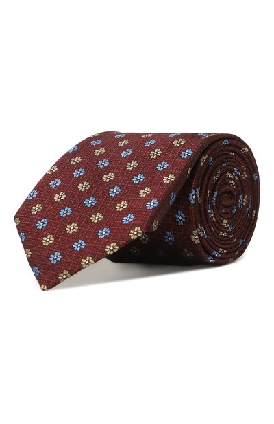 Мужской шелковый галстук CANALI, арт. 18/HJ04142