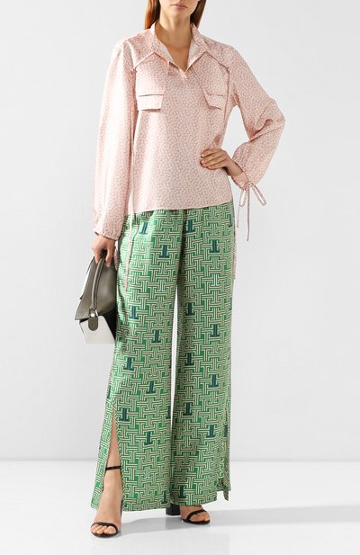 Атласная блузка LANVIN, арт. RW-T0640I-4223-H19, фото 2
