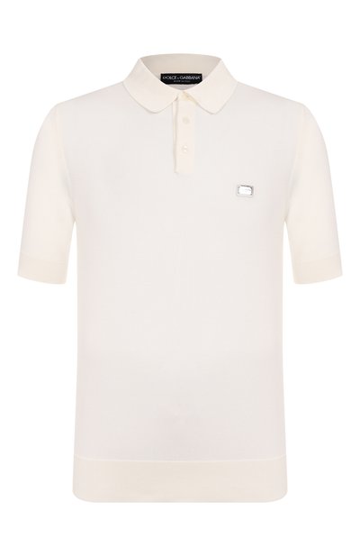 Мужская хлопковое поло DOLCE & GABBANA, арт. GXZ02T/JBCE9