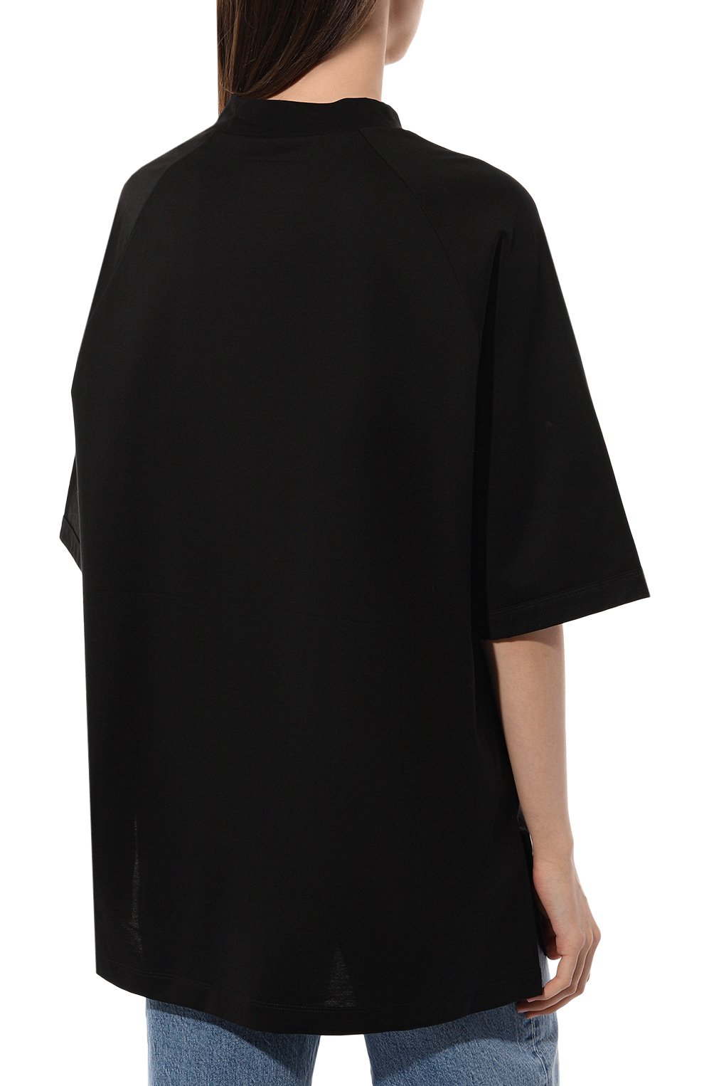 Хлопковая футболка Y-3, арт. H63065, фото 4