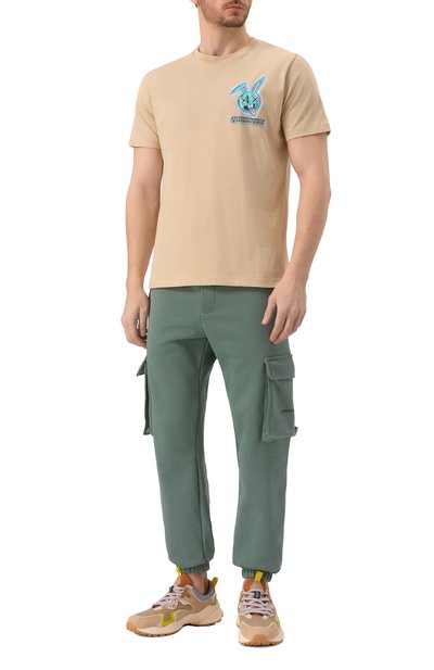 Хлопковые джоггеры HINNOMINATE, арт. HMABM01311, фото 2