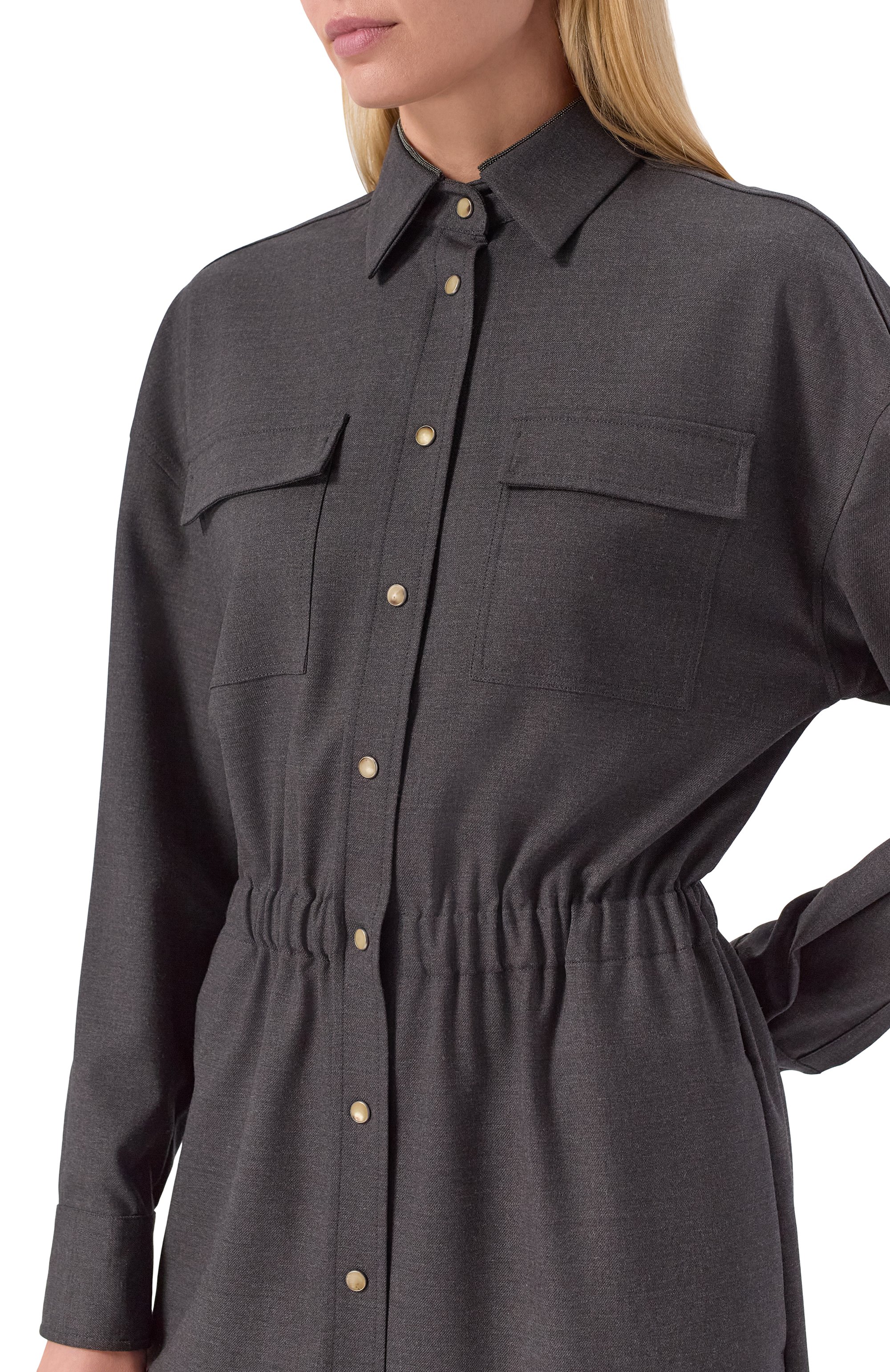 Шерстяное платье BRUNELLO CUCINELLI, арт. MP912AFS51, фото 5