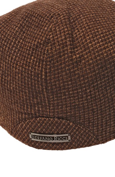 Кепи из шерсти и кашемира STEFANO RICCI, арт. MCV14SB010/LP47HA, фото 4