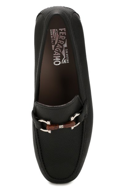 Кожаные мокасины FERRAGAMO, арт. Z-07262923E, фото 5