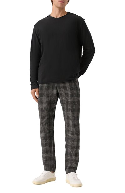 Льняные брюки TRANSIT, арт. CFUTRWI180EC, фото 2