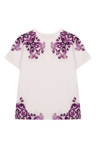 Хлопковая футболка DOLCE & GABBANA, арт. L2JTKT/II7H3, фото 2