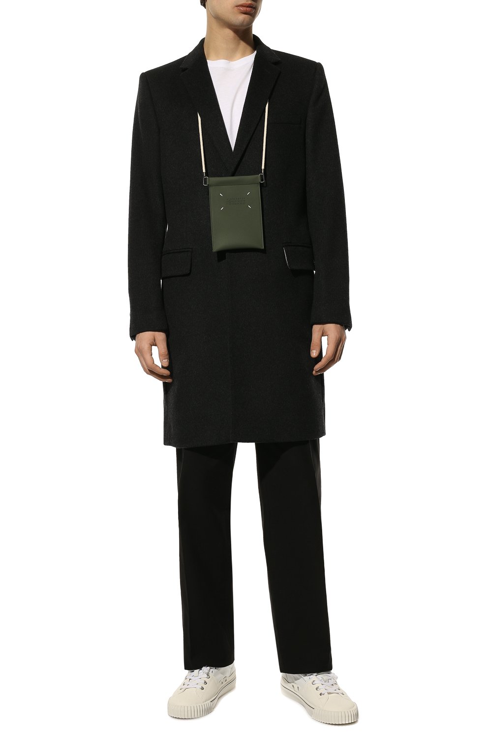 Кожаные кеды evolution MAISON MARGIELA, арт. S97WS0055/P4366, фото 2