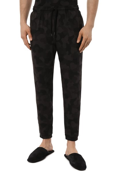 Домашние джоггеры DEREK ROSE темно-серого цвета по цене 35150 руб., арт. 9403-L0ND011, фото 3 Домашние джоггеры DEREK ROSE, арт. 9403-L0ND011, фото 3