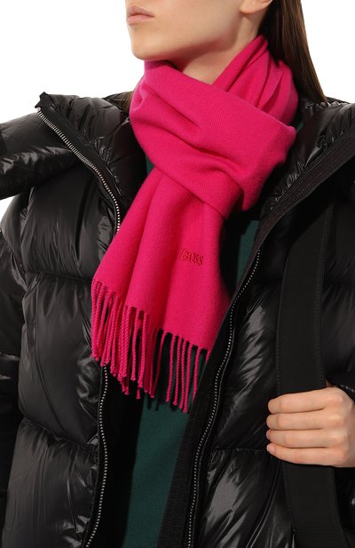 Шерстяной шарф BOSS, арт. 50503595, фото 2