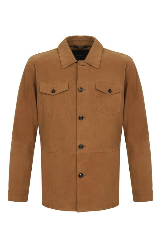 Замшевая куртка-рубашка Windsor 0LEAN02-L/1300168/56 Бежевый 0LEAN02-L/1300168/56