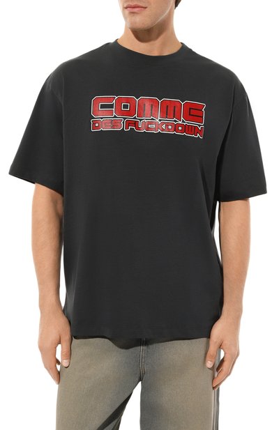 Хлопковая футболка COMME DES FUCKDOWN, арт. CFABM01344, фото 3