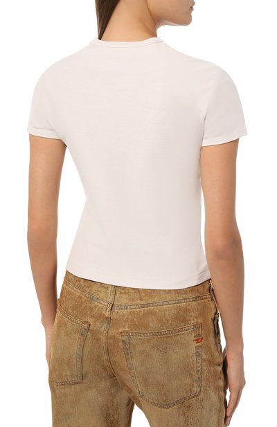 Хлопковая футболка DIESEL, арт. A17082/0SHAY, фото 4