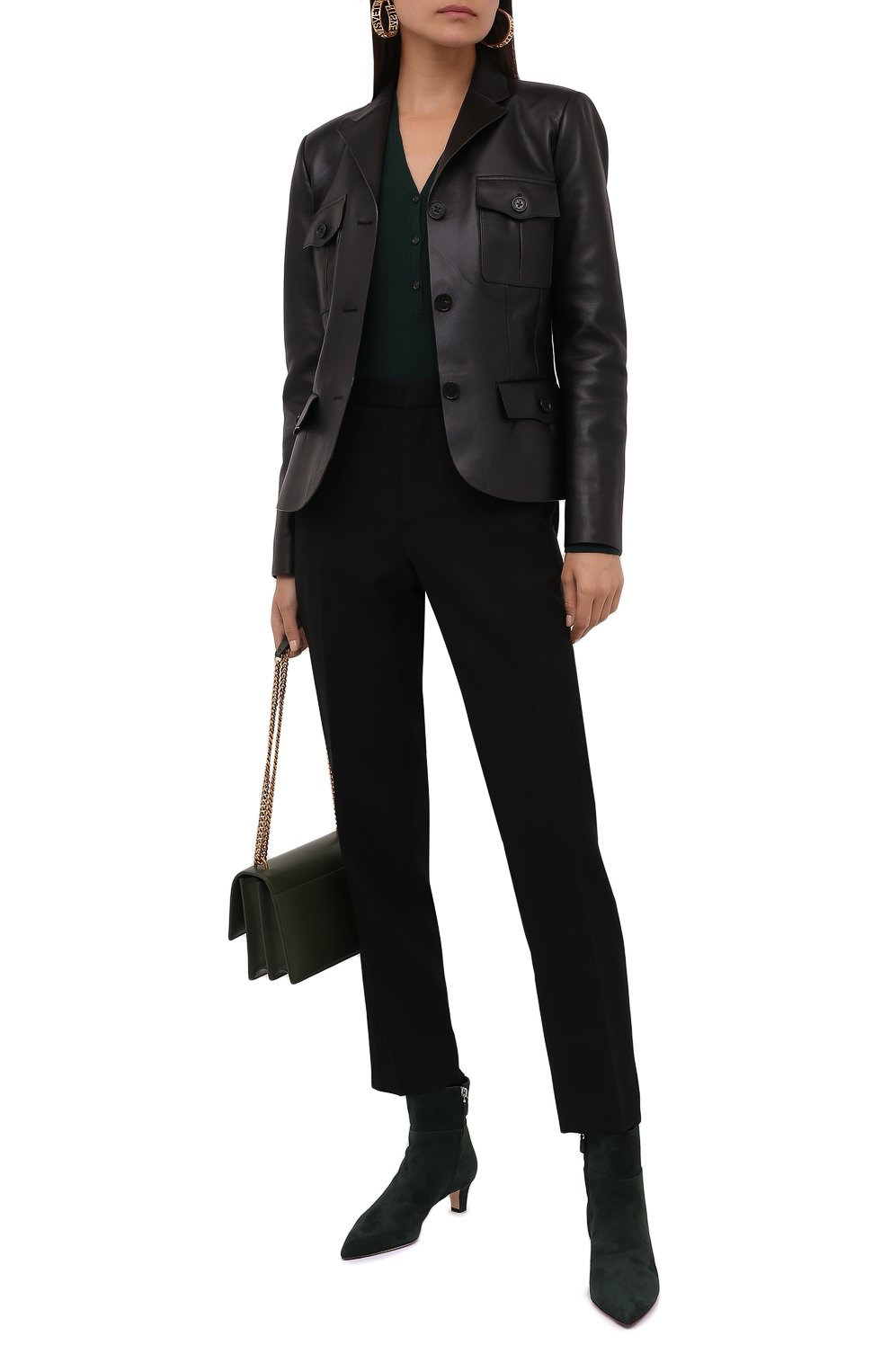 Замшевые ботильоны tracy LORO PIANA, арт. FAL7748, фото 2