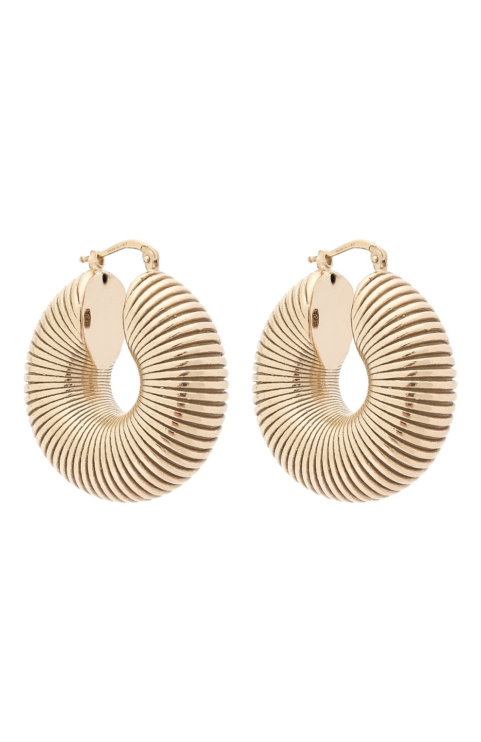 Серьги JIL SANDER золотого цвета по цене 39950 руб., арт. JSWR837064/WRS84002, фото 3 Серьги JIL SANDER, арт. JSWR837064/WRS84002, фото 3