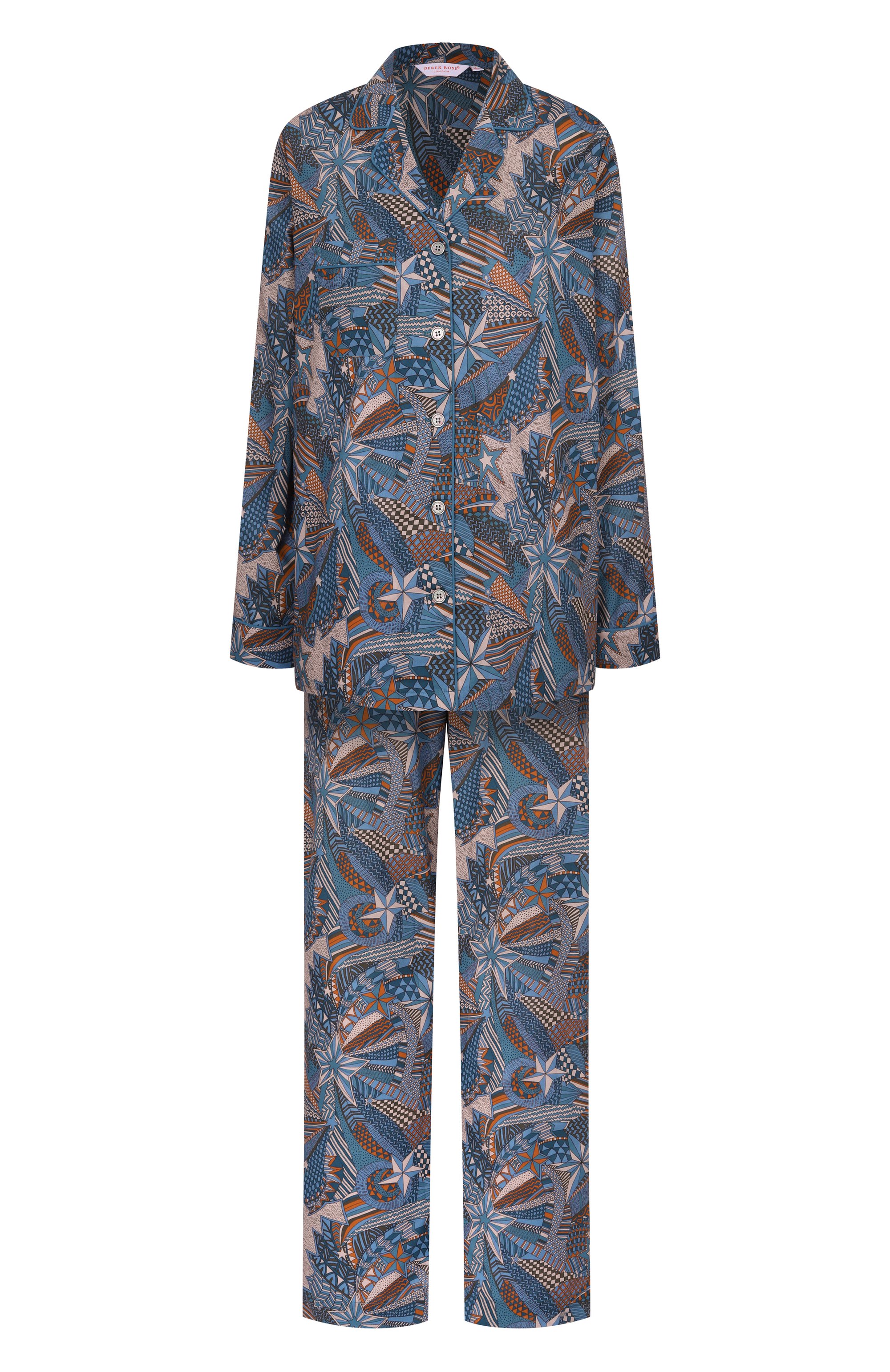 Хлопковая пижама DEREK ROSE, арт. 2012/LEDB093, фото 1