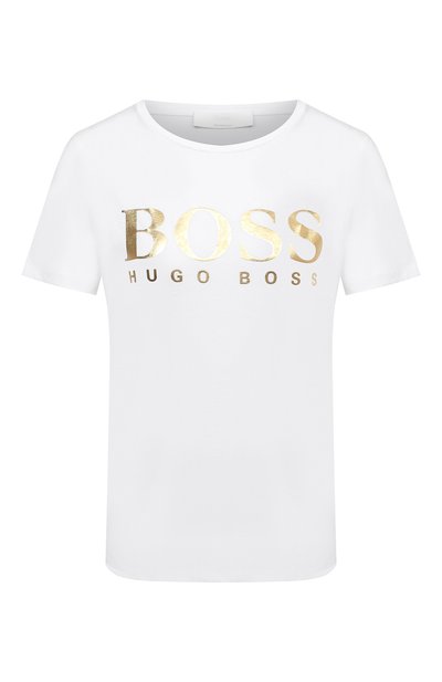 Женская хлопковая футболка BOSS, арт. 50436773