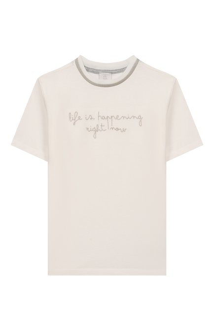 Хлопковая футболка ELEVENTY, арт. EX8A11/Z3119/6-8