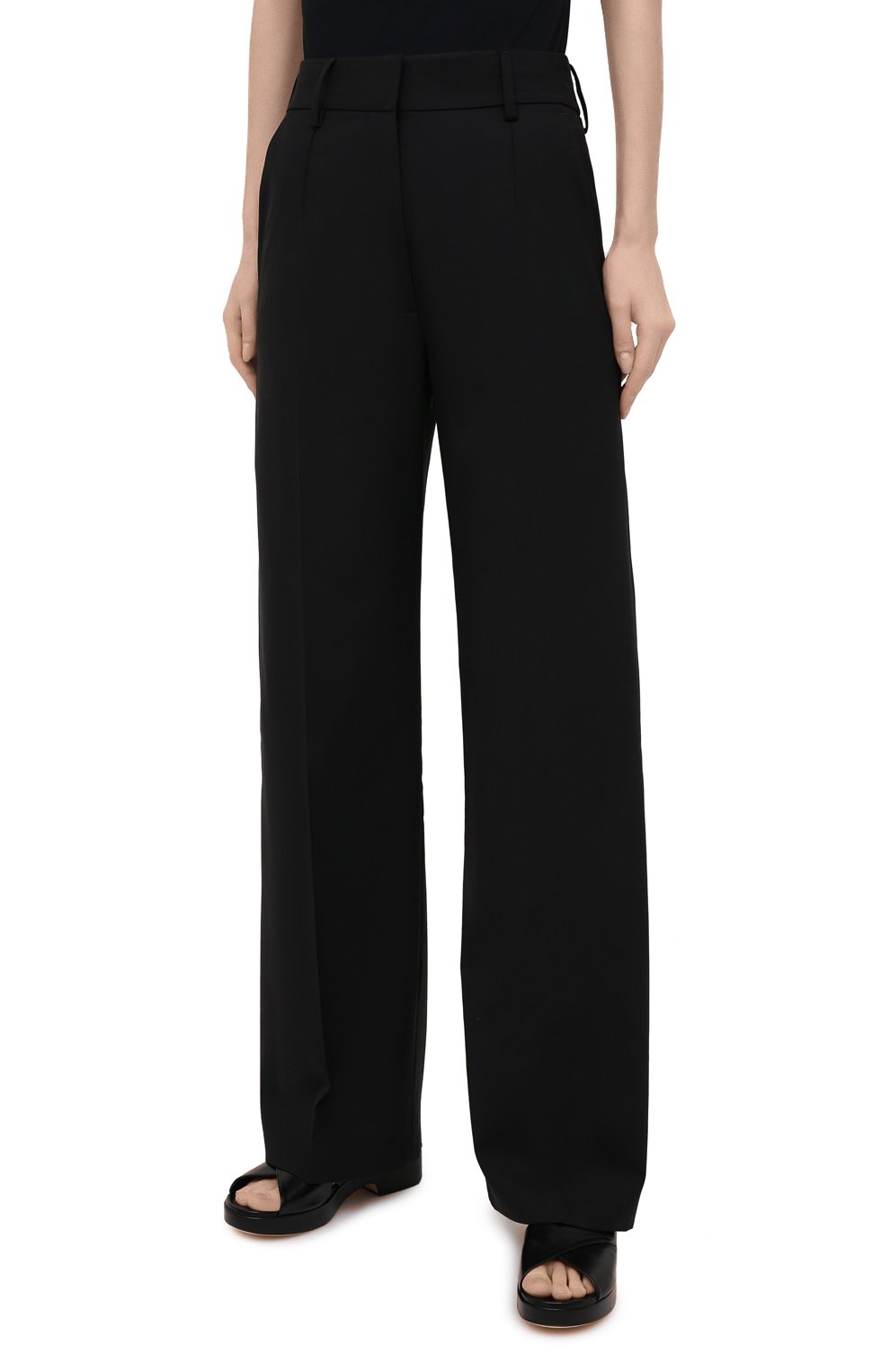 Шерстяные брюки BURBERRY, арт. 8037325, фото 3