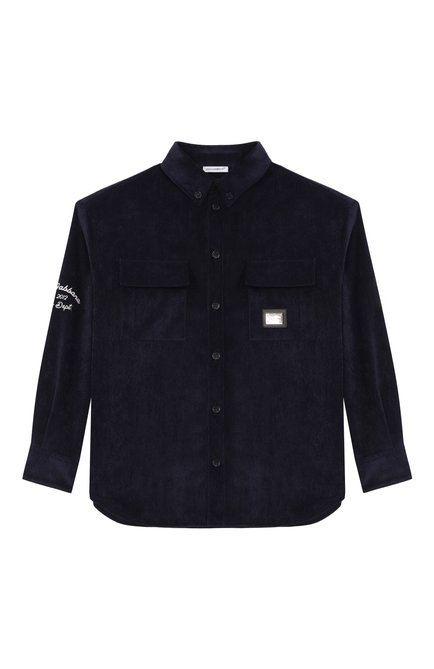 Вельветовая рубашка DOLCE & GABBANA, арт. L44S47/FUEF0/2-6