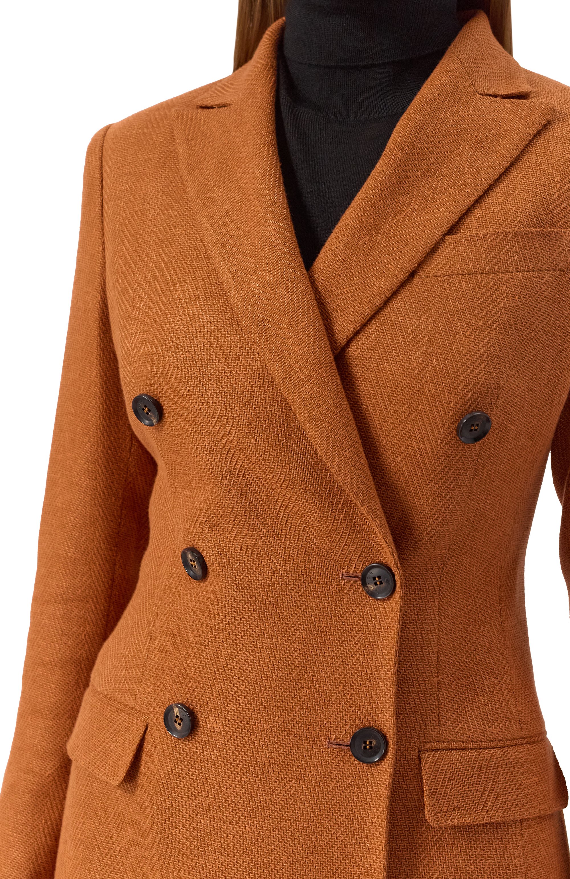 Жакет изо льна и шелка KITON, арт. D46523K0953E01, фото 5