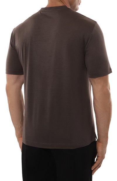 Шерстяная футболка CAPOBIANCO, арт. 17M660.JE00./58, фото 4