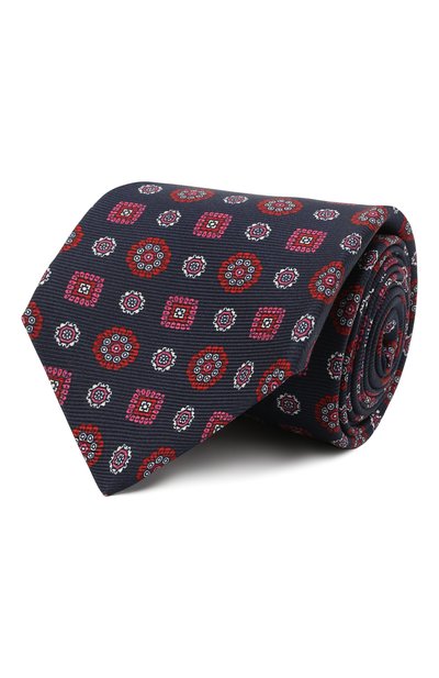 Мужской шелковый галстук KITON, арт. UCRVKAC05G1607000/MTM/0019836