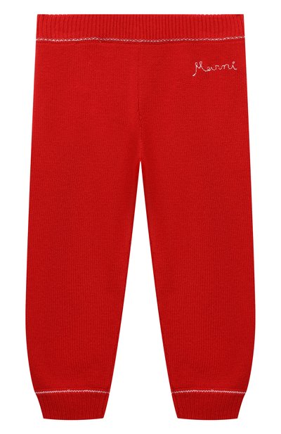 Джоггеры из шерсти и кашемира MARNI, арт. M00994/M00ML