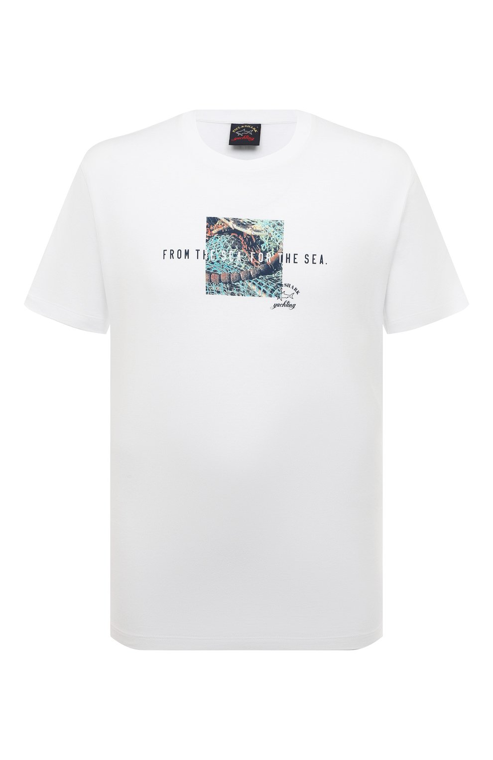 Хлопковая футболка PAUL&SHARK, арт. 23411063, фото 1