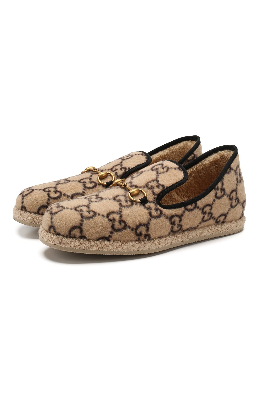 Текстильные лоферы GUCCI, арт. 574845/G3810, фото 1