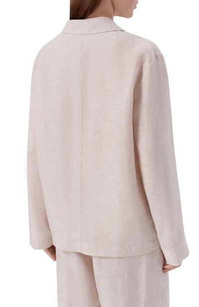 Льняная рубашка 12 STOREEZ, арт. 137457, фото 4