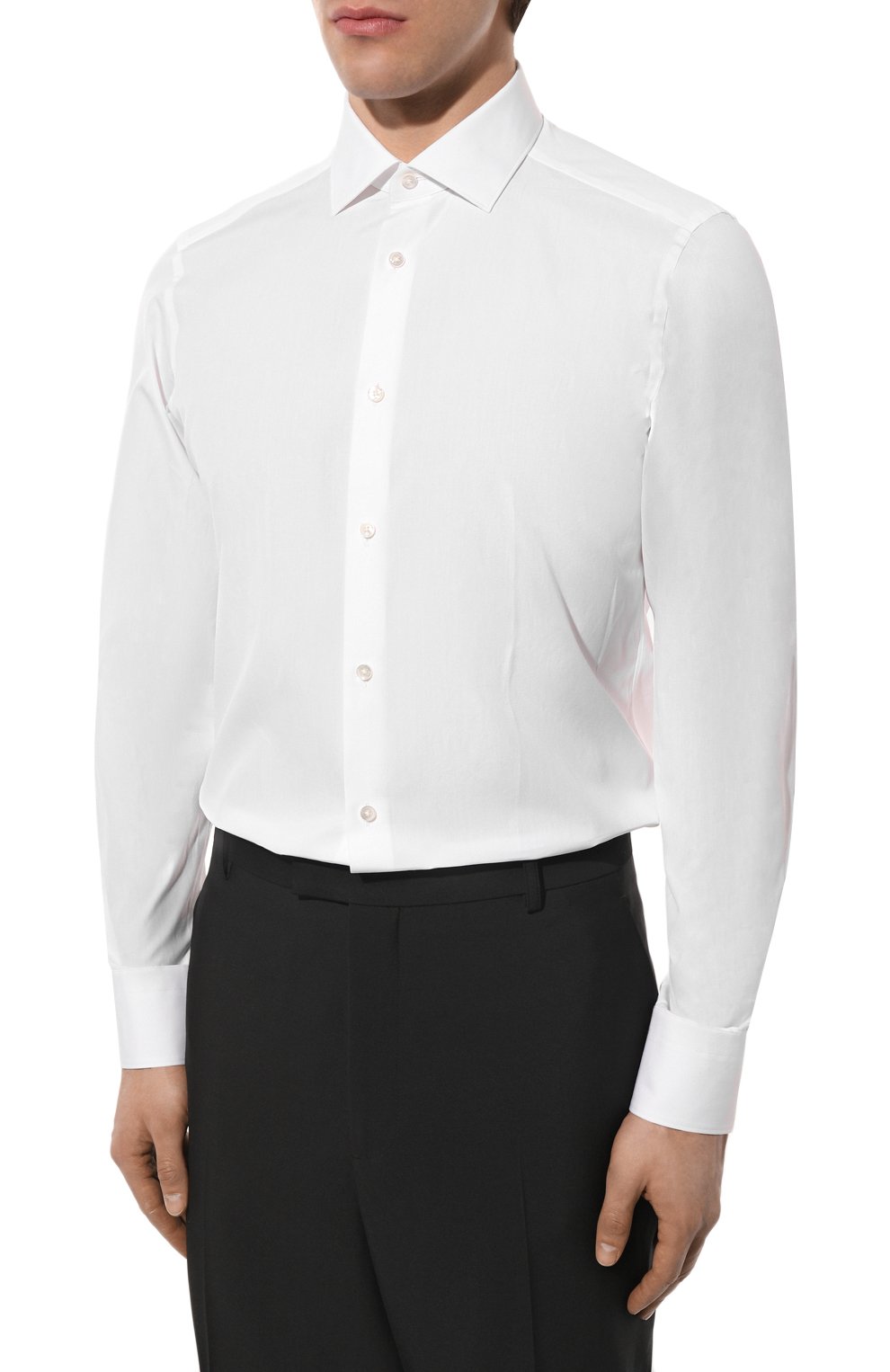 Хлопковая сорочка ZEGNA, арт. 9MS0MT-CT1063, фото 3