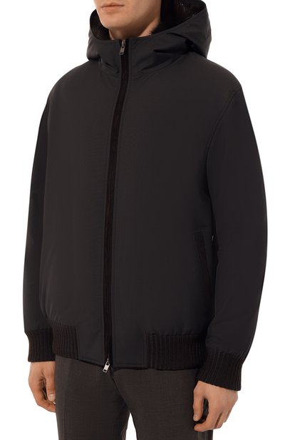 Бомбер с подкладкой из соболя BLACK SABLE, арт. BS-24008EB, фото 3