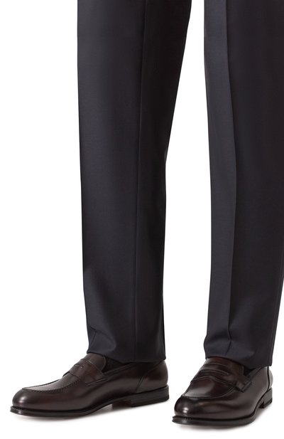 Кожаные пенни-лоферы FRANCESCHETTI, арт. 2366004/CRIMP TINT0, фото 3