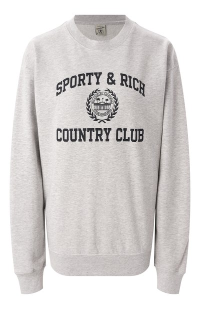 Женский хлопковый свитшот SPORTY AND RICH, арт. ST071516218GY03