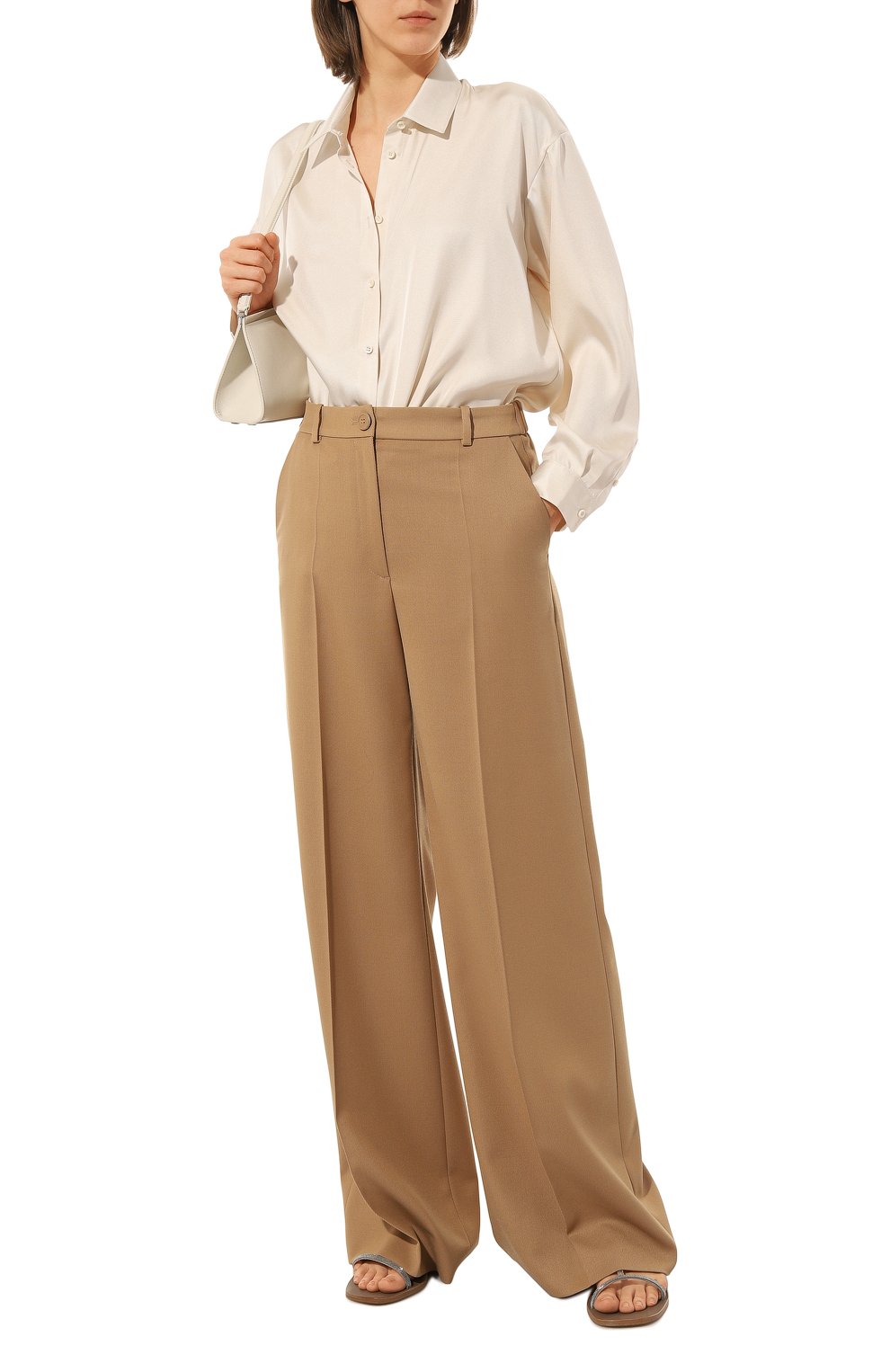 Шерстяные брюки BOSS, арт. 50486764, фото 2